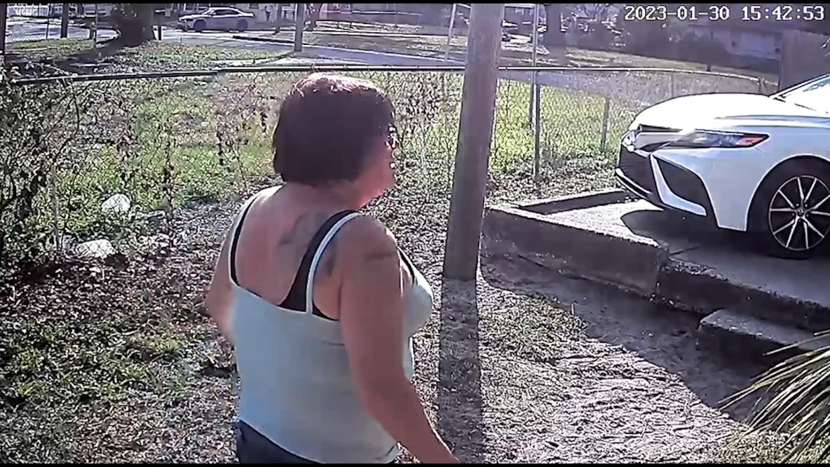 Multiple shots heard in Lakeland neighborhood surveillance video